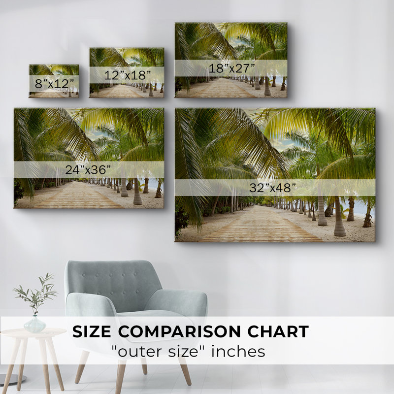 Passerelle tropicale - galerie Cavas, 40 x 60