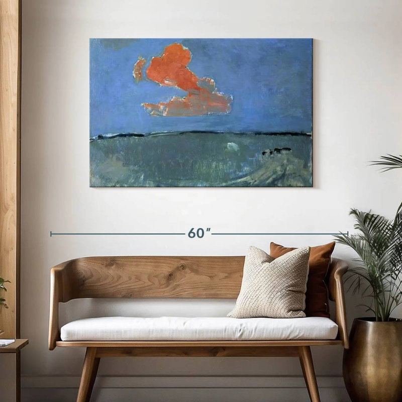 Avery The Red Cloud, 30" H x 45" W
