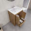 Ensemble de meuble-lavabo simple 23,6 po Eden-173746535
