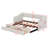 Twin XL To King Size Upholstered Daybed With Two Drawers, Linen Sofabed,No Box-Spring Needed-1172879301