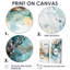 «Vibrant Paint Eruption V», art mural moderne sur toile-114713982-114713988-114713989