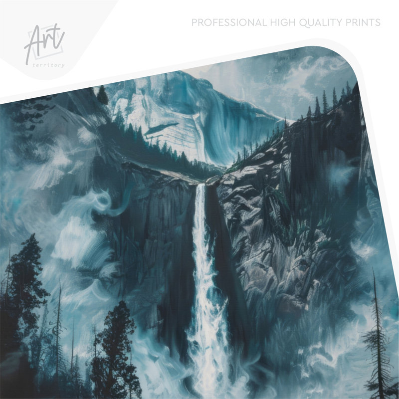 Adhésif décoratif parc national Yosemite, H 71 po x l 40 po