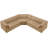 Iyaunna Velvet L-Shaped Sectional Symmetrical-90279132