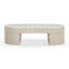 Grande table basse crème avec rangement