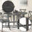 Kendric Rustic Gray Finish Dining Table
