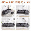  Canapé en nuage avec repose-pieds Shamill Chenille Cloud-1444754816