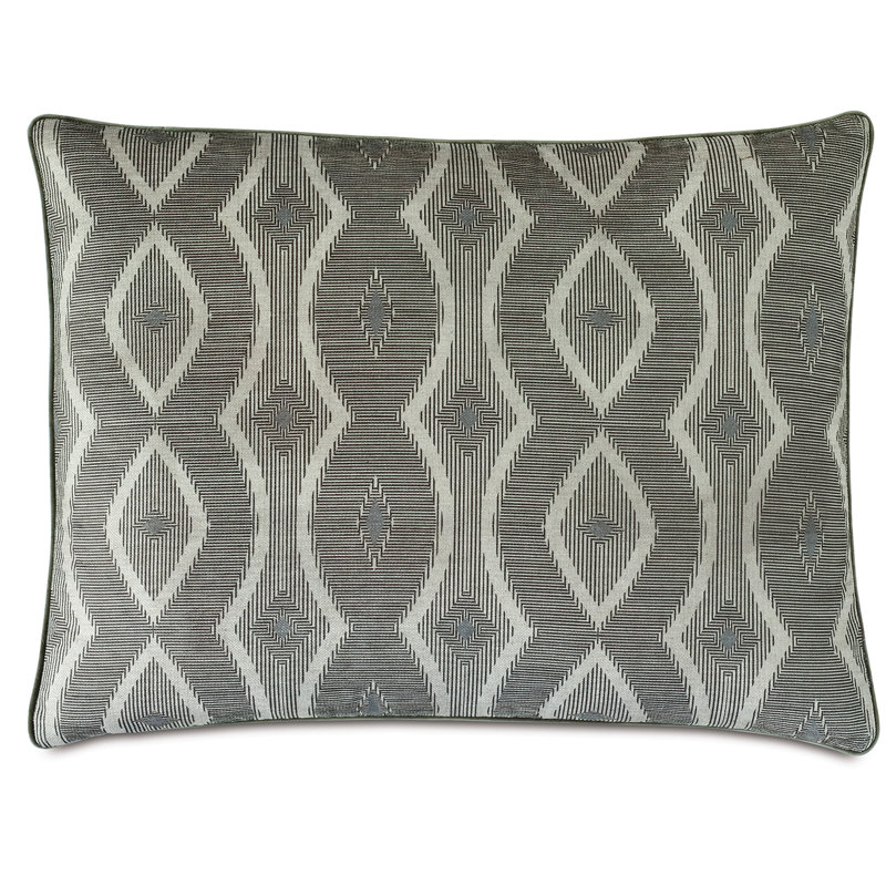 Echo Polyester Geometric Sham, Standard