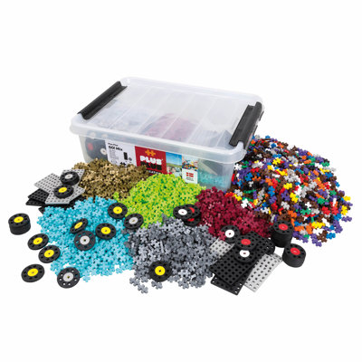 Plus-Plus Plus-Plus GO! Educational Tub, 2600 Pieces