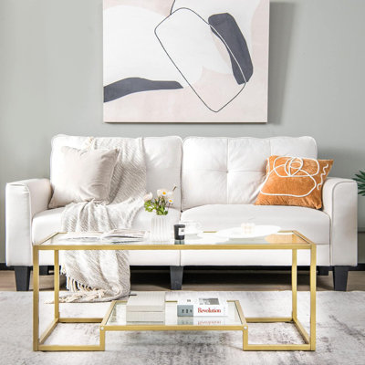 Table basse avec cadre Imela