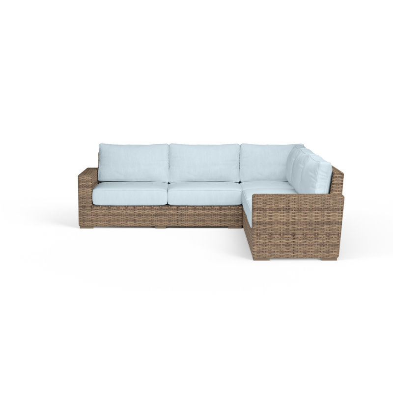 Canapé modulaire avec coussins Havana, Toile horizon Sunbrella®