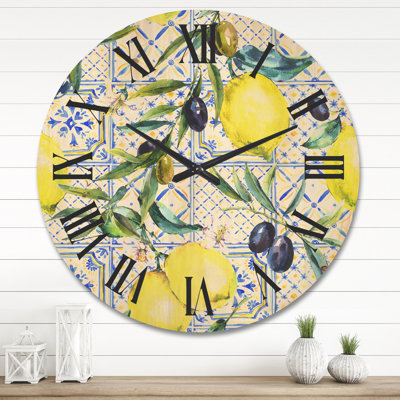Solid Wood Wall Clock