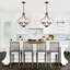 Lustre style campagnard 6 lumières-1166317247