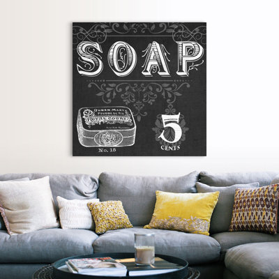 " Chalkboard Bath Signs I "