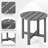 Bennjamin Round 46cm L Outdoor Side Table-1002904962