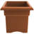 Veranda Traditional Plastic Rectangle Indoor/Outdoor Deck Box Planter-549798960