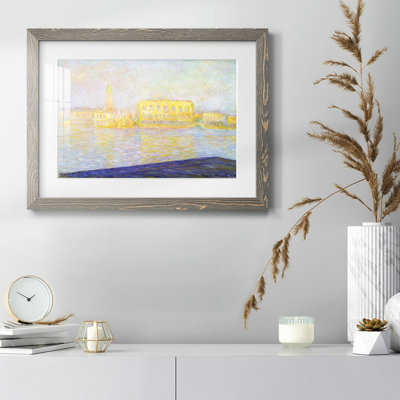 Monet, impression sur papier encadrée