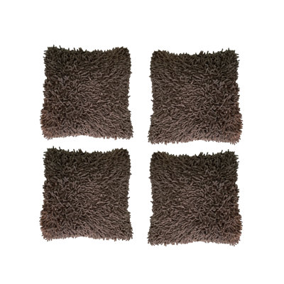 Fringed Chenille Pillow Cover