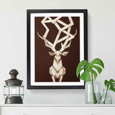 Gorgonio Deer Abstract Design Vol.1 - Picture Frame Print