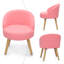 Tabouret de coiffeuse en bois massif avec dossier Franke pour le salon, la chambre à coucher-28798265