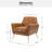 Johan Armchair With Tufted Back-69989031