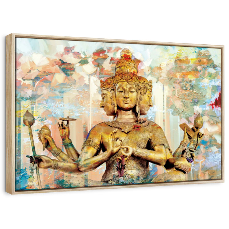 Adella Statue Of Brahma, 17" H x 25" W