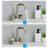 Swivel Control Metal Modern Style Bathroom Use