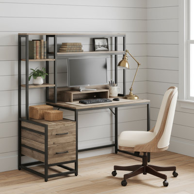 Bureau avec huche