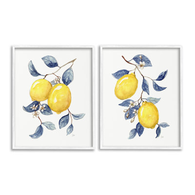 «Budding Lemon Blossoms Single Photo Frame» par Nan 2 - Pièces sur toile