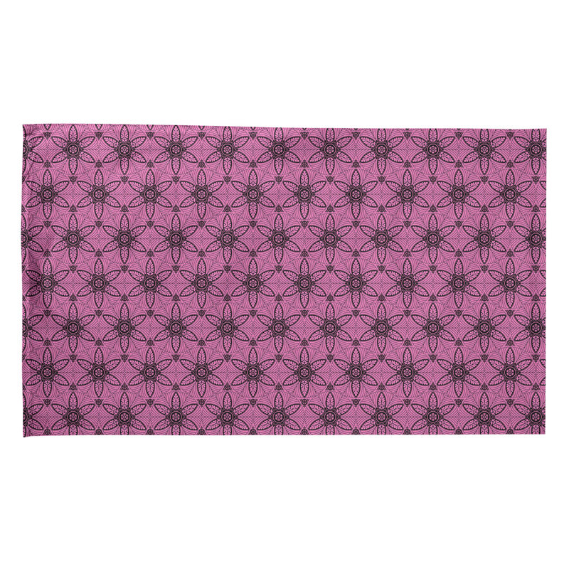 Mcguigan Tea Towel Kitchen Towel, Poly Twill, Pink