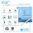 1-Light Dimmable Bathroom Vanity Light LED Bath Bar