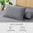 Cooling Fitted Sheet Set With 2 Pillowcases, 3PCS Breathable Sheet Set with Deep Pocket For Hot Sleepers-113028019-113028015