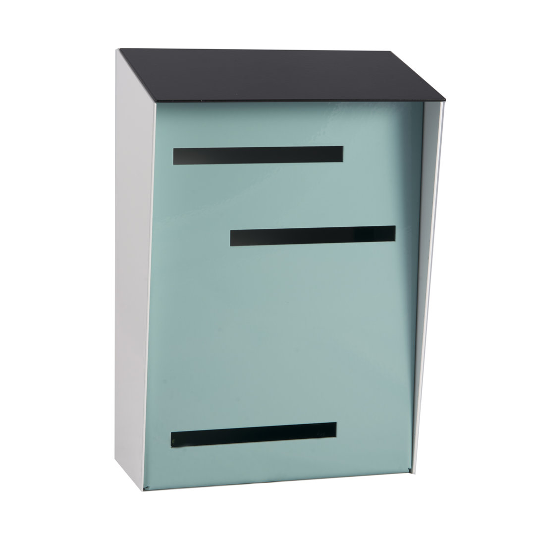 Aluminum Wall Mounted Mailbox Modern Mailbox Mailbox 