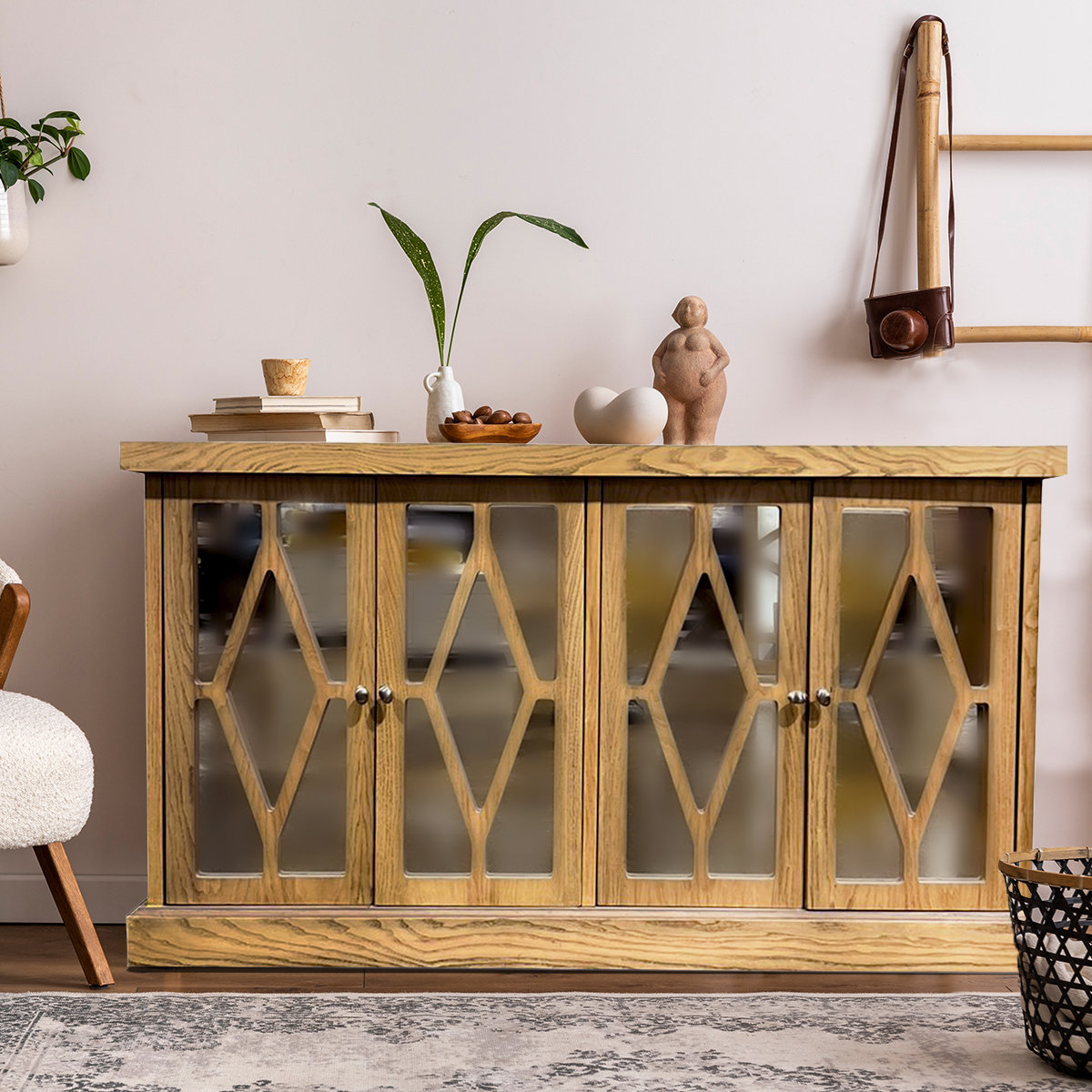 Red Barrel Studio® 63" Wide 4 Drawer Sideboard | Wayfair