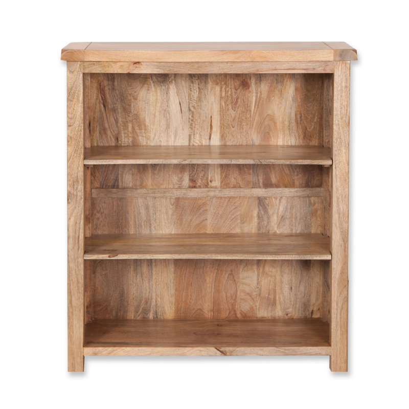 Amukta 110cm H x 100cm W Solid Wood Standard Bookcase
