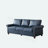 Classic Living Room Nails Sofa Faux Leather-253017794-245945508