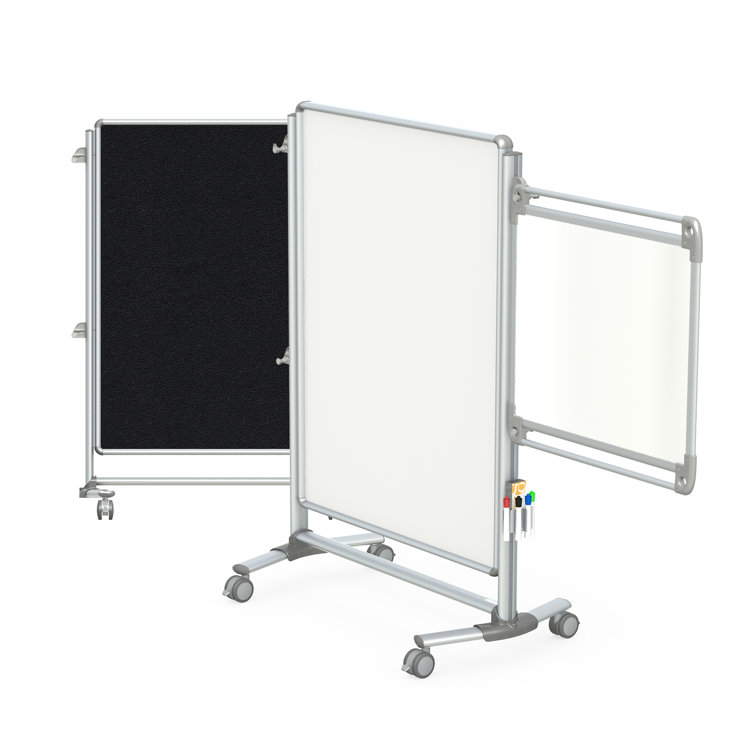 Nexus Freestanding Porcelain Bulletin Board