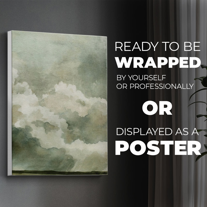 «Coming Rain II» - Impression sur toile seulement - NON-CADRE, H 27 po x l 18 po