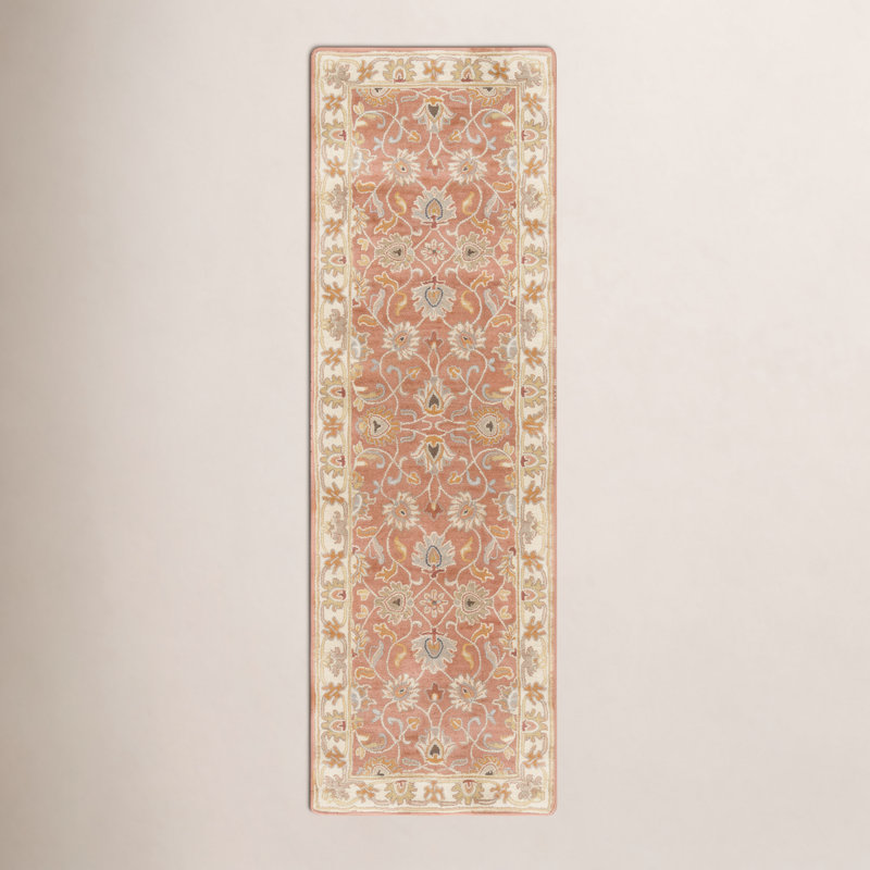 Arden Wool Floral Indoor Rug, Runner 2'6" x 8'