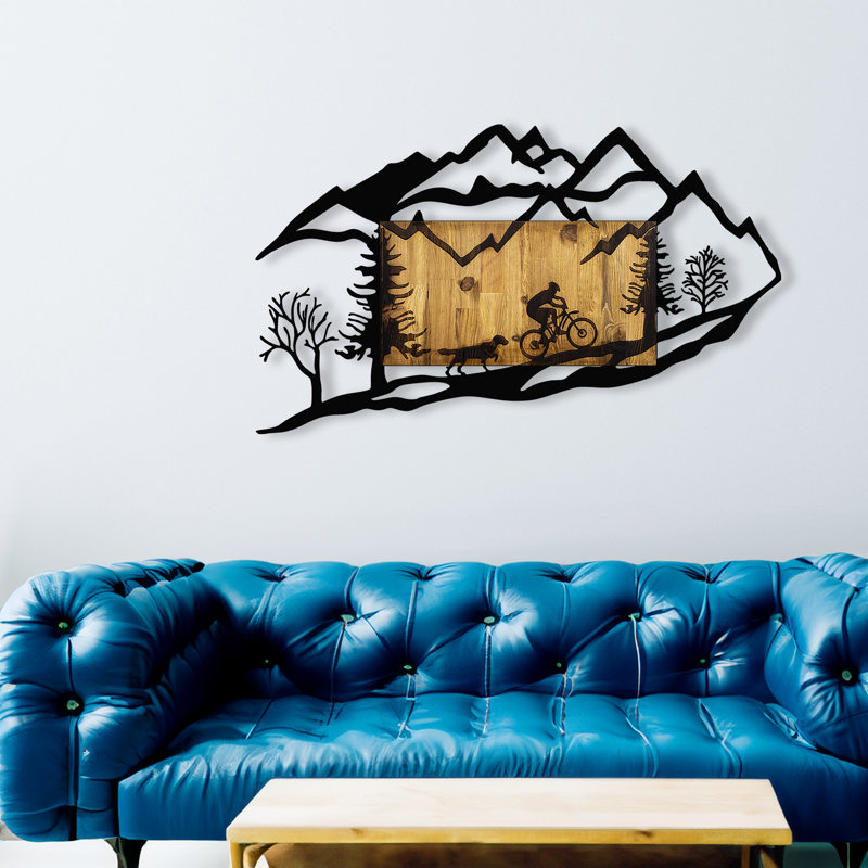 Décoration murale en bois
