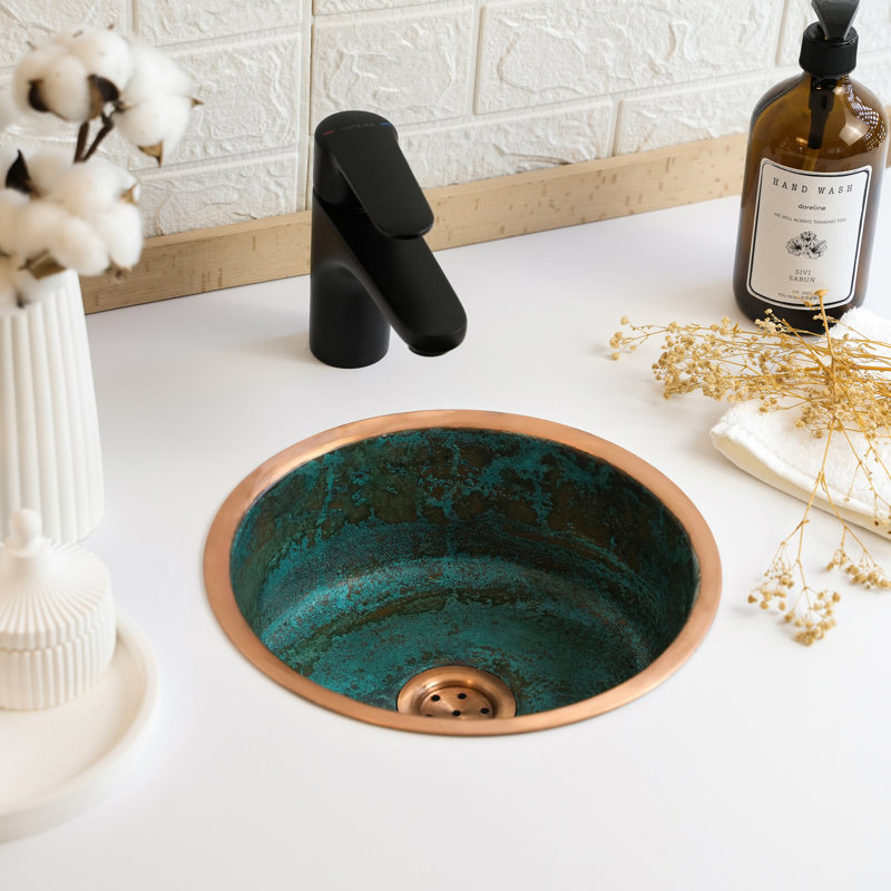 ALFIQ Copper Circular Sink, 16"