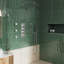 Système de douche thermostatique de luxe mural à 3 jets avec 6 jets de corps et barre coulissante-105527400