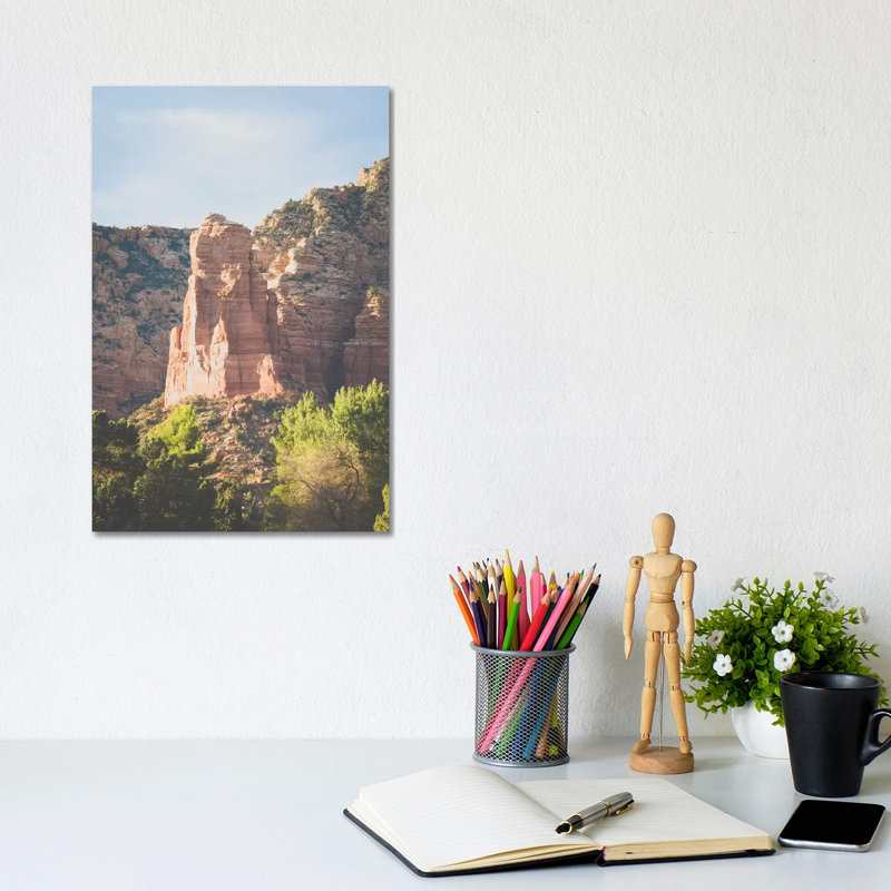 Sunset Over Sedona 1 Piece Wrapped Canvas Wall Art, 20.32 cm H x 30.48 cm W