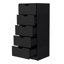 Commode 5 tiroirs Dillon, commode haute Dillon-1123098605