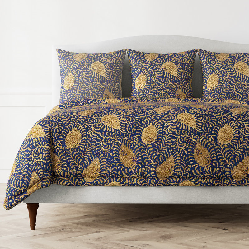 The Met X Ann Gish Kinrande Duvet Cover, Queen Duvet Cover