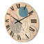 Horloge murale papillon-63892884