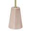 Lampe de table en marbre 25,5 po avec abat-jour en tissu Killian-71798023