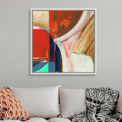 Bleu orange II - reproduction d'art