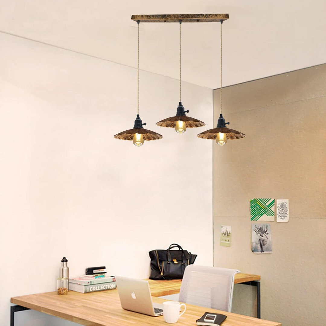 Antanasia 3 - Light Brushed Copper Caged Pendant