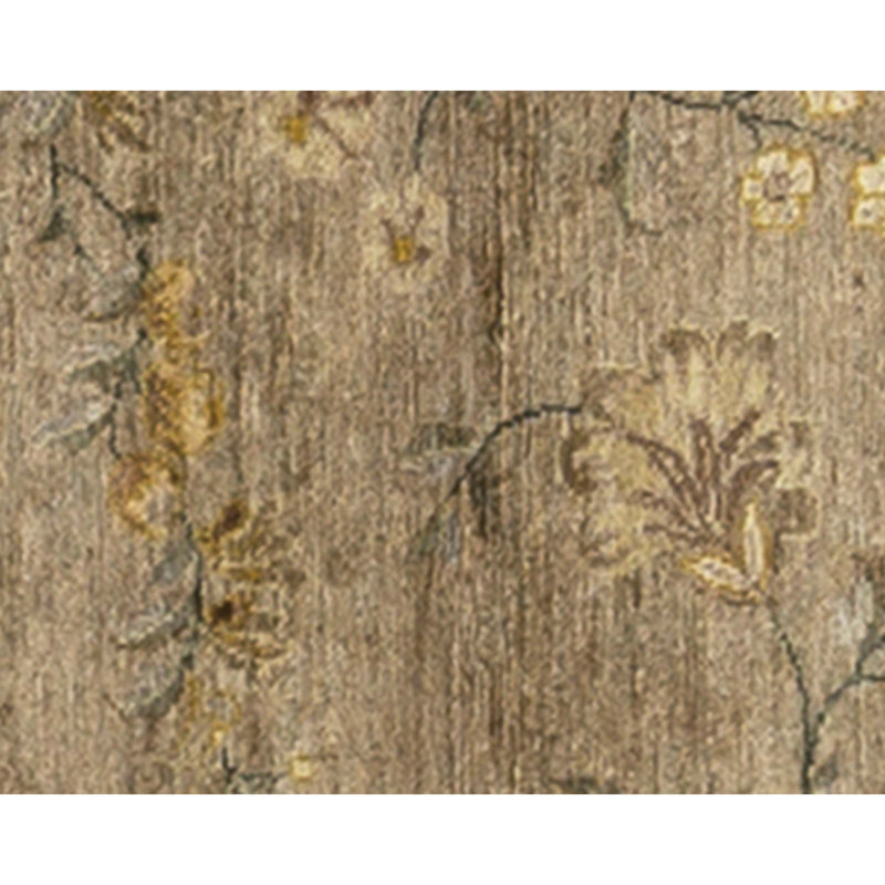 High-Quality Hand-Knotted Beige And Cream Area Rug