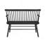 Chaise en bois noir 1pc-897722272